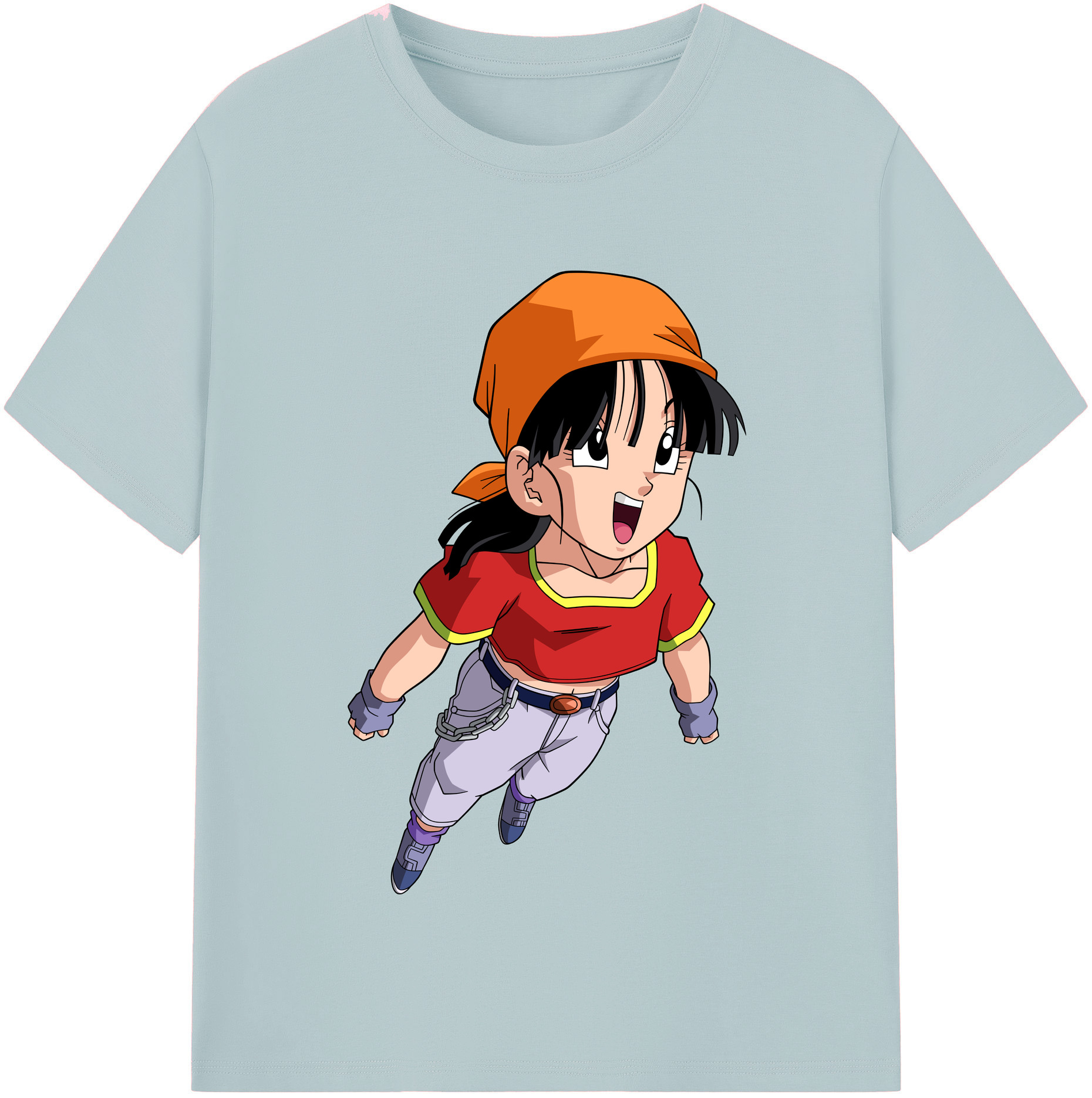 （画像用） ドラゴンボール パン DRAGON BALL Pan 綿100％半袖Tシャツ（フロントプリント）